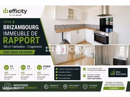 immeuble 8 pièces 185 m²