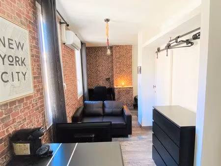 studio 20m² loué meublé
