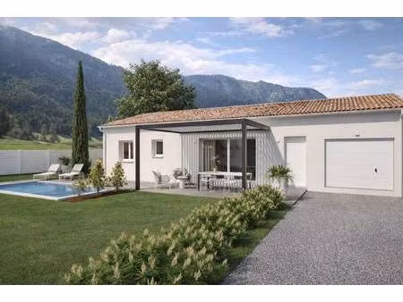 terrain avec maison neuve à vendre