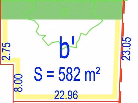 terrain constructible viabilisé à vendre