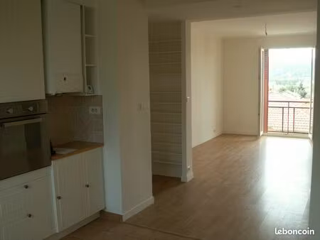 t3 - 56m²- aix-en-provence quartier pigonnet  appartement avec vue + garage fermé + cave +