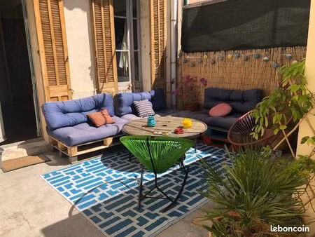 t3 avec extérieur centre-ville