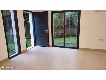 a louer : appartement t2 de 57m² avec jardin privatif