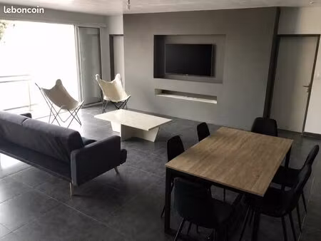 magnifique penthouse meublé de haut standing 108 m² eau  élèctricité et internet