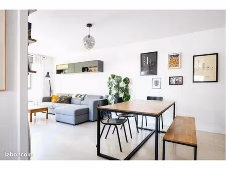 location appartement t3 meublé + garage