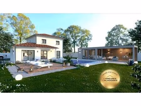 terrain avec maison neuve à vendre