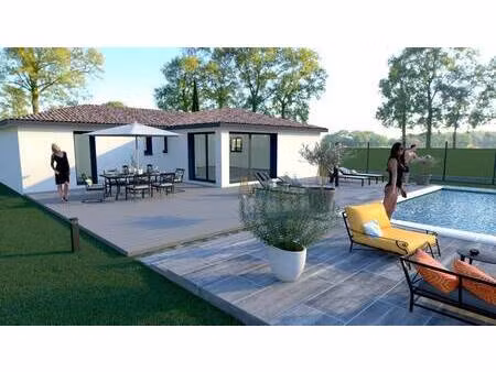 terrain avec maison neuve à vendre