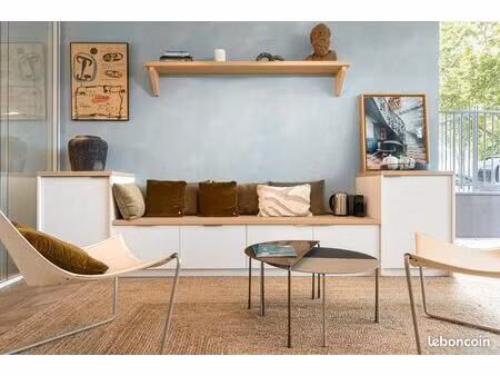 bureaux gerland – lyon 7e – 45 m² – meublés et équipés