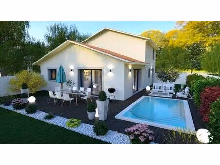 terrain avec maison neuve à vendre