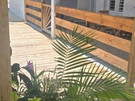 t2 meublé de 65 m² à louer – bas de villa à bragelogne  baie-mahault