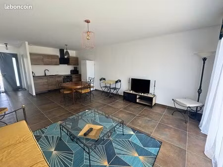 location t3 meublé neuf – terrasse & parking – proche mbda – bourges (dpe a)