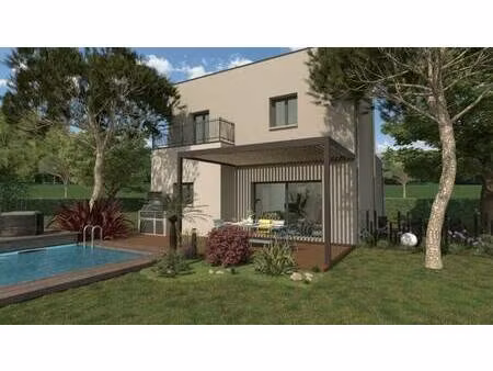 terrain avec maison neuve à vendre