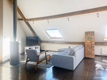 magnifique loft meublé 1 chambre à louer à ixelles