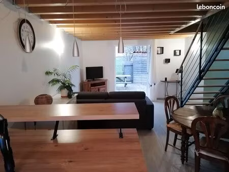 maison t2 très lumineuse avec jardin