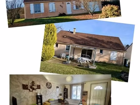 maison plein pied - 95 m2 - 3 chambres