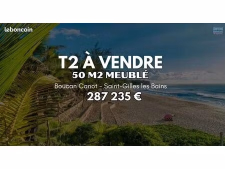 appartement 2 pièces 50 m²