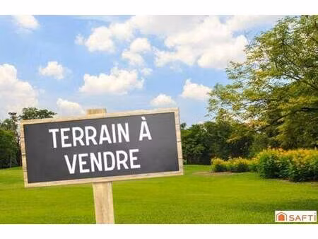 terrain constructible viabilisé à vendre