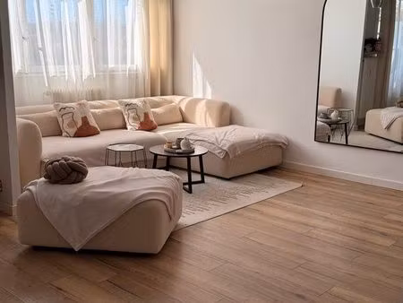 95m² lumineux – double séjour + balcon + 3 ch – dijon