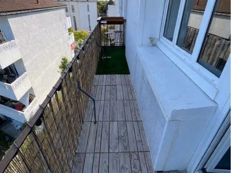 la rochelle - appartement t3/t4 66 m² lumineux – balcon – parking – proche centre ville