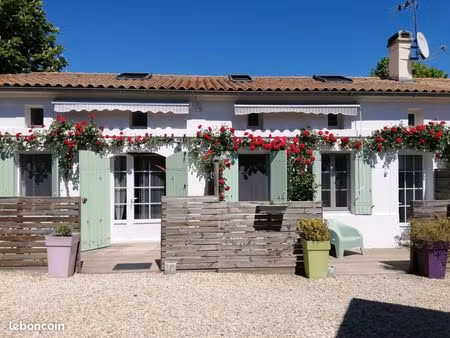 a vendre : sans agence  charente maritime . résidence principale avec revenus ou investiss