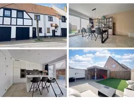 lichtrijke  unieke gezinswoning (4 slpks) +zonnige tuin