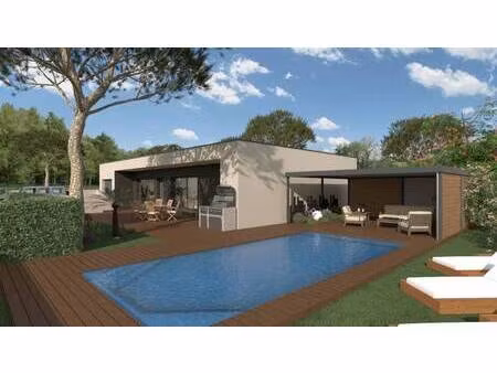 terrain avec maison neuve à vendre