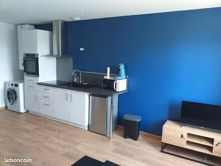 studio meublé bien situé rdc