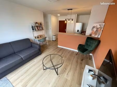 t2 meublé de standing saint denis