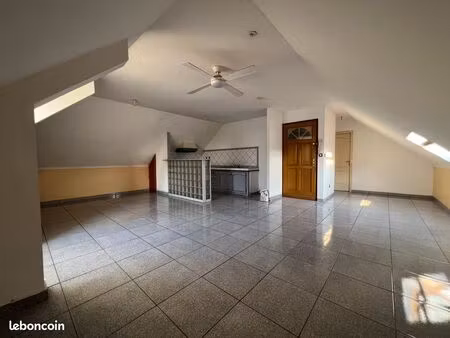 appartement 2 pièces 57m2 - dernier étage + terrasse