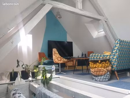 location belle maison ancienne rénovée et meublée à proximité de guéret