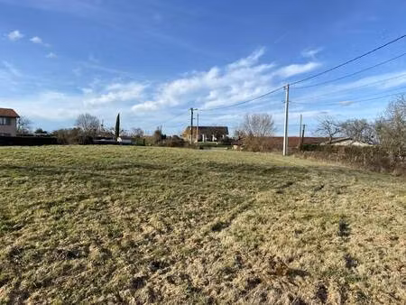 terrain constructible viabilisé à vendre