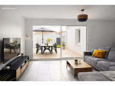 maison plain-pied récente – 76 m² – 2 chambres – garage – saint-xandre