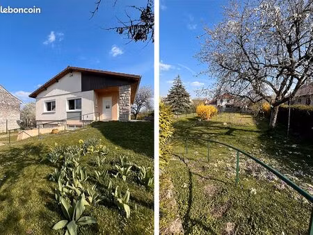 maison individuelle – 120 m² – terrain 1 107 m² – ruffey-lès-échirey (21490)