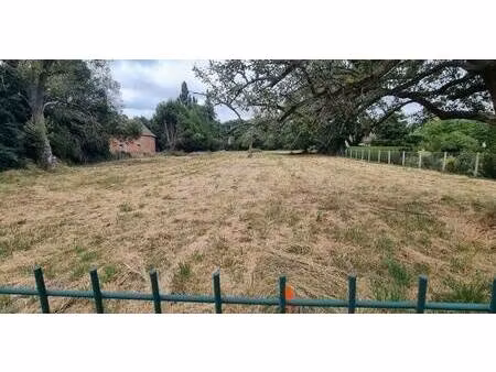 terrain constructible à vendre