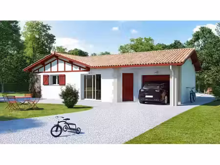 terrain avec maison neuve à vendre