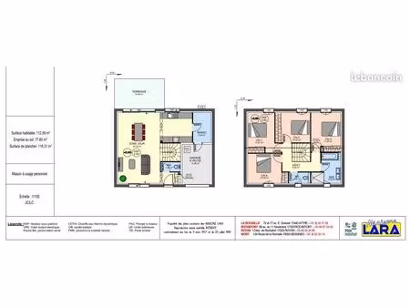 maison 5 pièces 112 m²