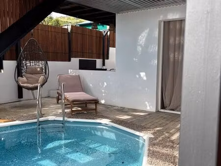 maison meublée avec piscine