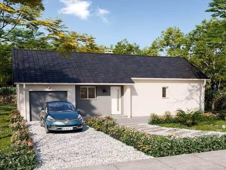 terrain avec maison neuve à vendre