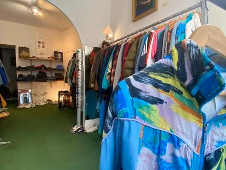 rare fond de commerce boucle friperie besançon