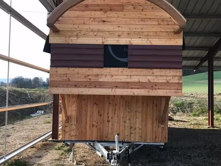tiny house roulotte 7 20 m – 4 saisons – à personnaliser – prix attractif