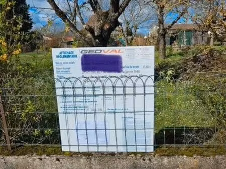 terrain à vendre cours de pile 24520