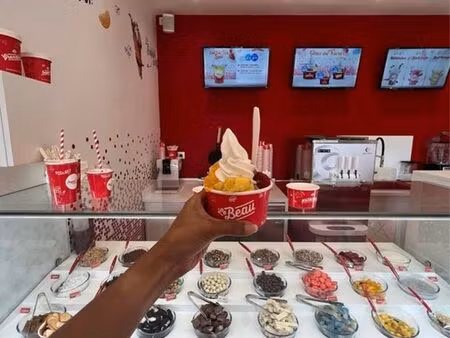 fonds de commerce glacier - frozen yogurt- petite restauration