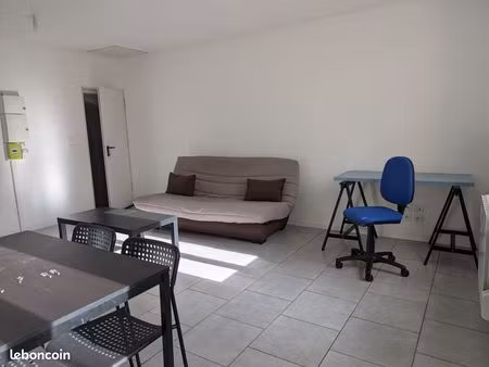 studio meublé 30m2 proche iut