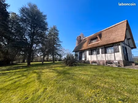 chaumière meublée – cachet & authenticité – 5 900 m² de terrain – cormeilles