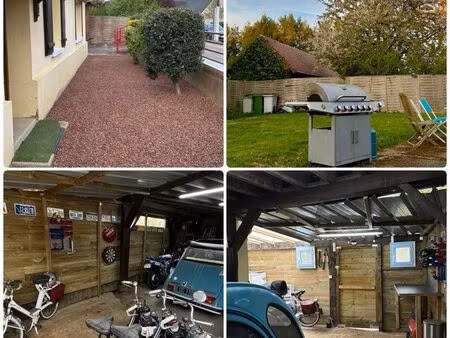 maison avec garage et jardin au calme proche centre ville