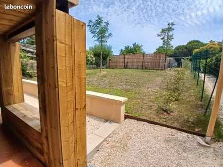 t3 rénover avec jardin et terrasse couverte en rdc