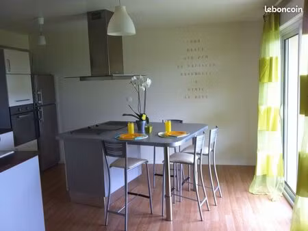 appartement meublé plain-pied - 2 chambres– 65 m² avec terrasse plein sud à binic