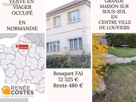 maison en viager 7 pièces 144 m²