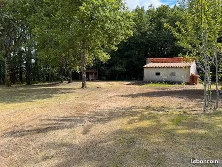 garage camping car plus terrain