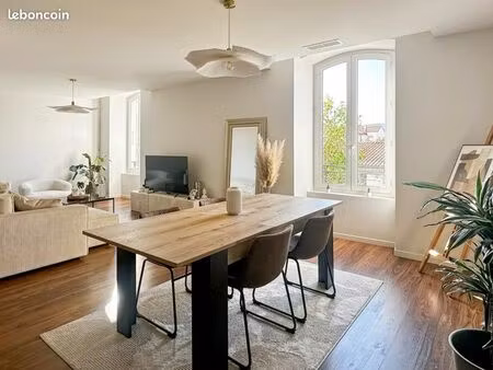 appartement 4 pièces - 107m2 - centre-ville